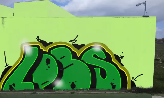 Graffiti artwork by LPBER