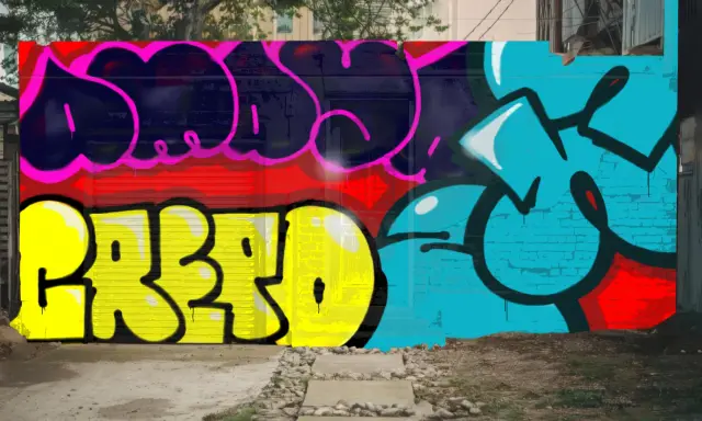 Graffiti artwork by Groove