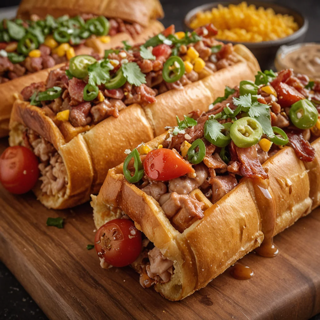 Hot Dogs with Mexican Flare