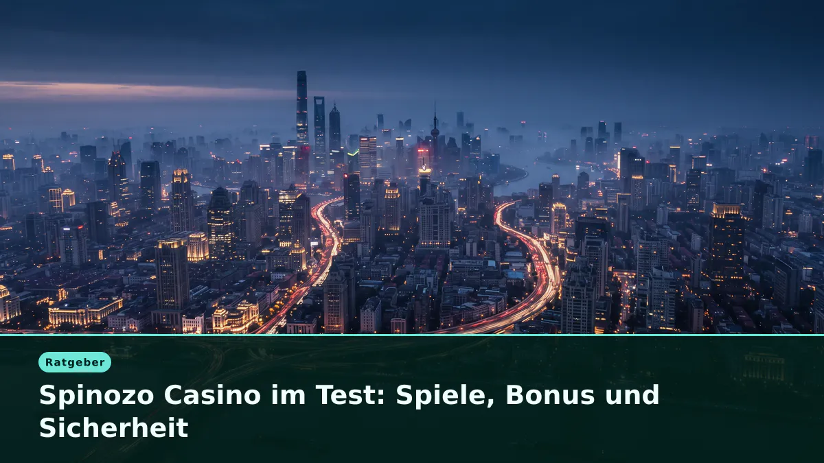 Spinozo Casino im Test: Spiele, Bonus und Sicherheit