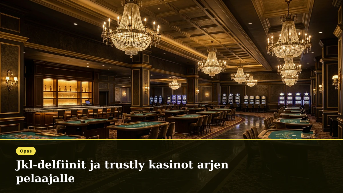 Jkl-delfiinit ja trustly kasinot arjen pelaajalle
