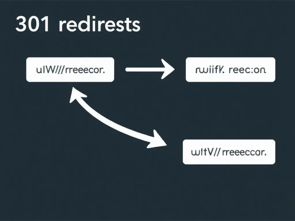 Схема настройки 301 редиректов при редизайне сайта
