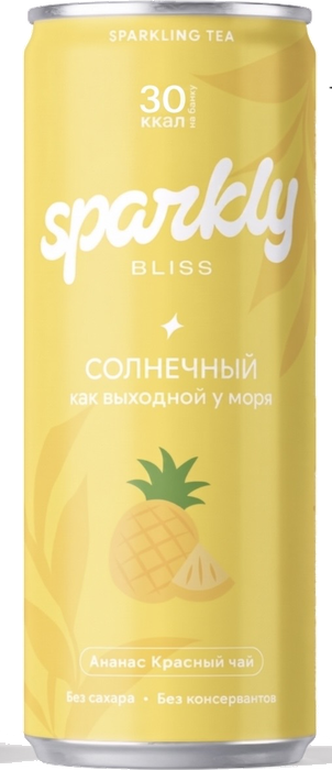 Спаркли Блисс Ананас Красный Чай