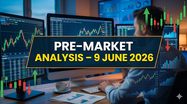 Nifty pre-market analysis 9 June 2026