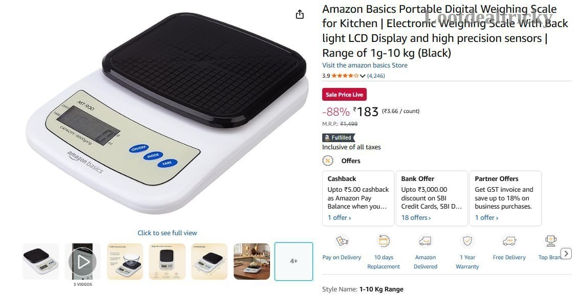Digital Weight Machine | Best Deal