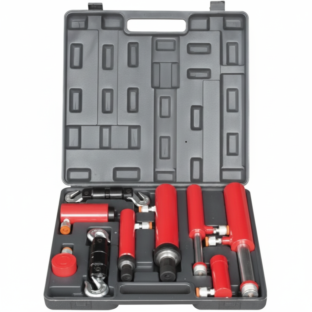 Hydraulic Ram Kit, 9-Piece, 10 Ton, 7 Rams