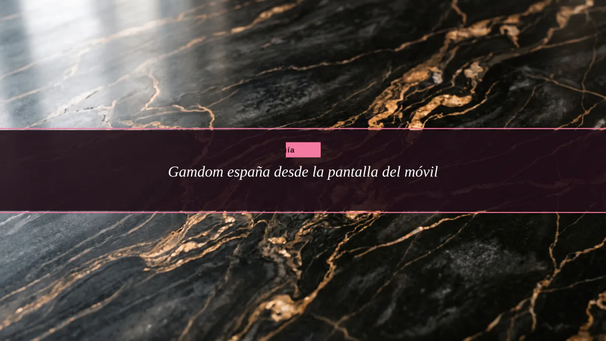 Gamdom españa desde la pantalla del móvil