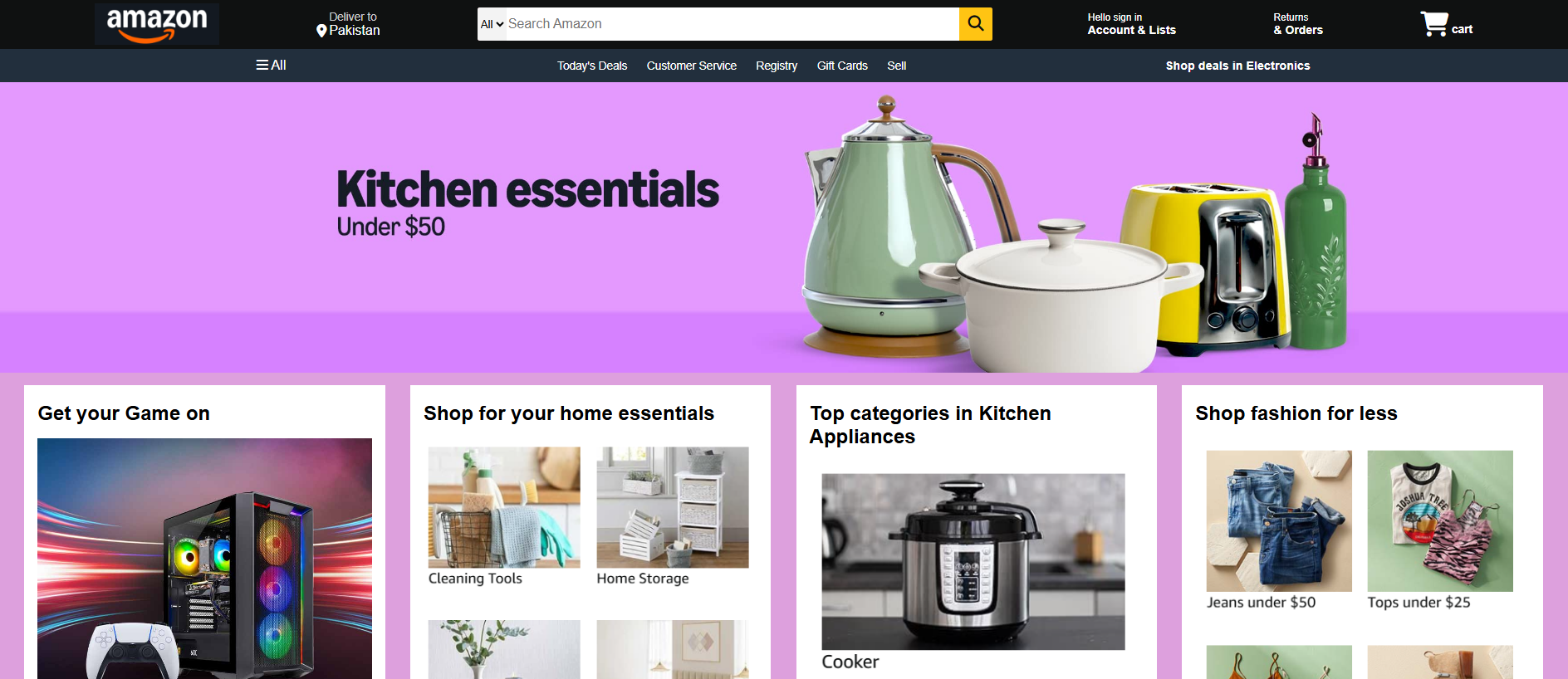 Stored capture of amazon-clone-by-izwa.netlify.app