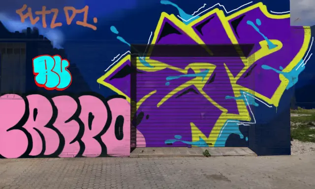 Graffiti artwork by PSYCHO70s