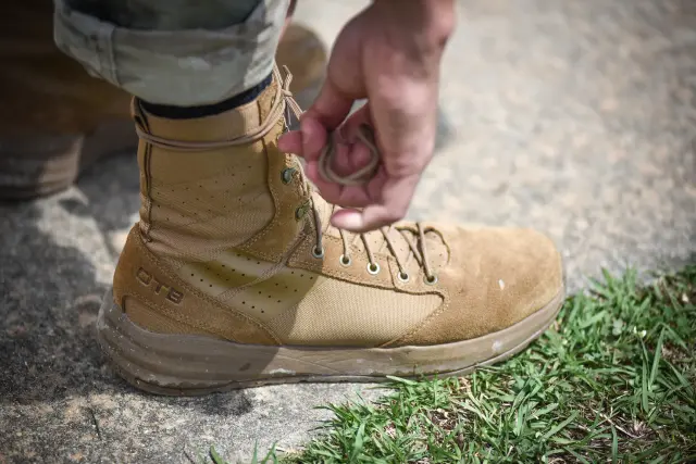 Best military boots 2026 — the author's own worn Altama OTB boots