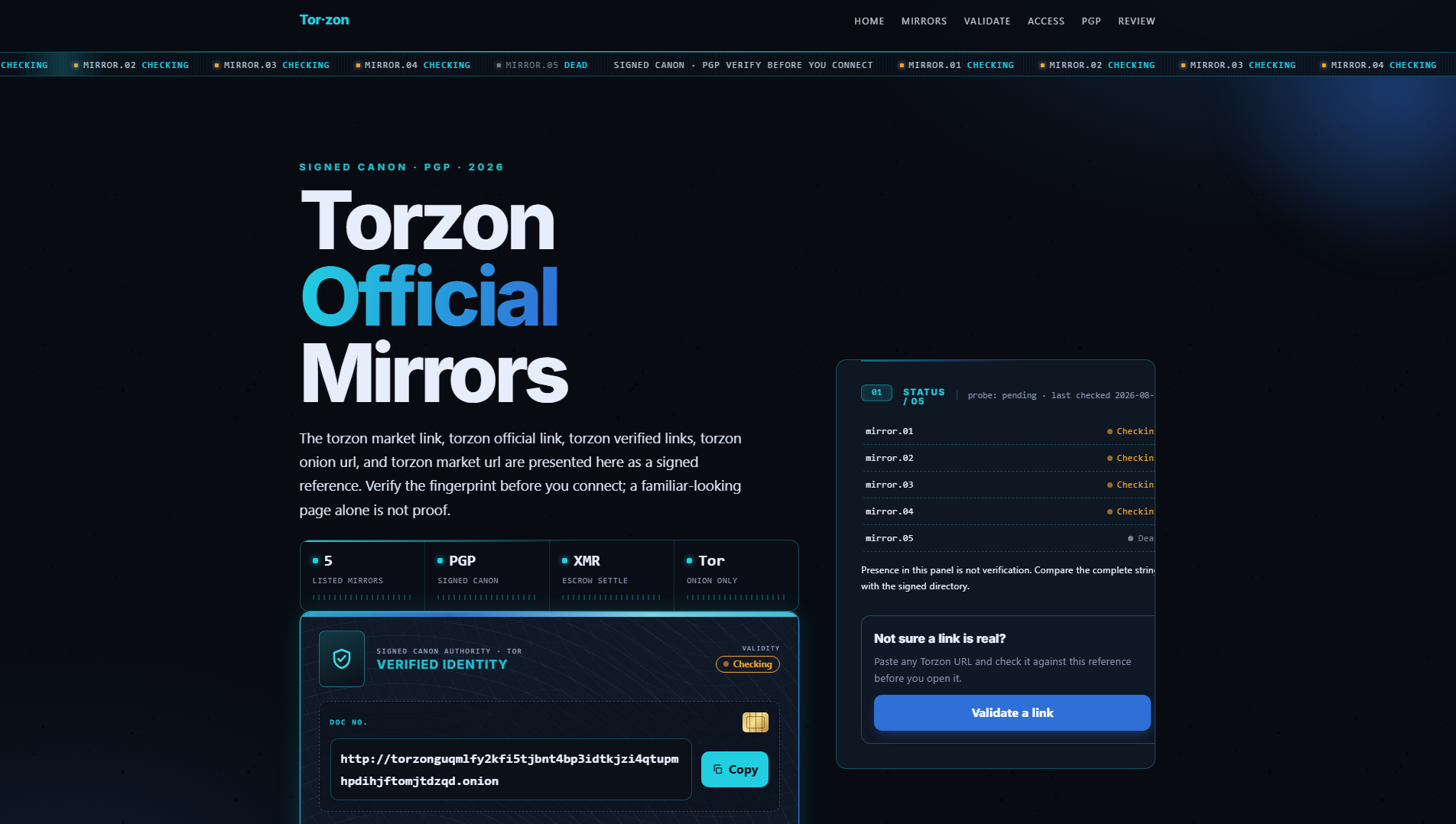 Stored capture of torzon-market.net