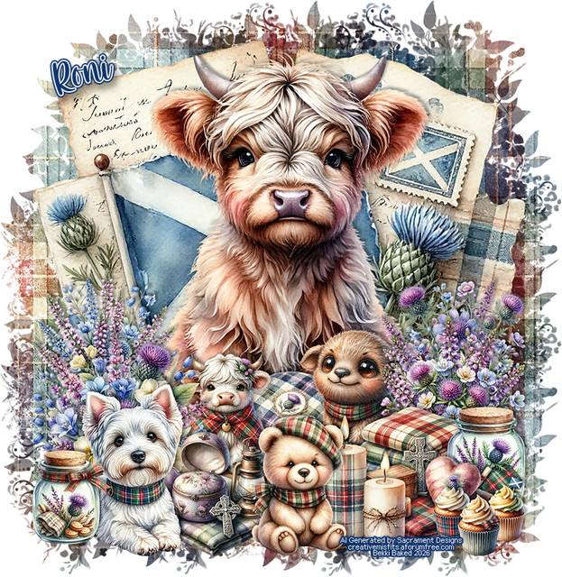 Scottish Pride Tag Roni