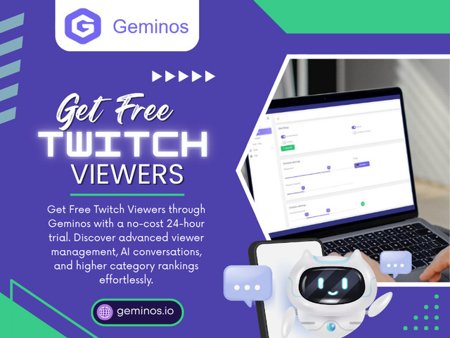 There are situations where creators may decide to get free Twitch view as part of their overall strategy. For example, a beginner might want additional visibility while launching a new channel or testing different types of content. Others may simply wish to observe how audience activity changes when more people discover the stream.

Read Our Blogs:
https://geminosio.wordpress.com
https://geminosio.medium.com/free-twitch-viewer-b0dabc45ceac
https://geminosio.tumblr.com

More Links:
https://igli.me/geminosio
https://audio.com/geminos
https://aiti.edu.vn/members/geminos.43000