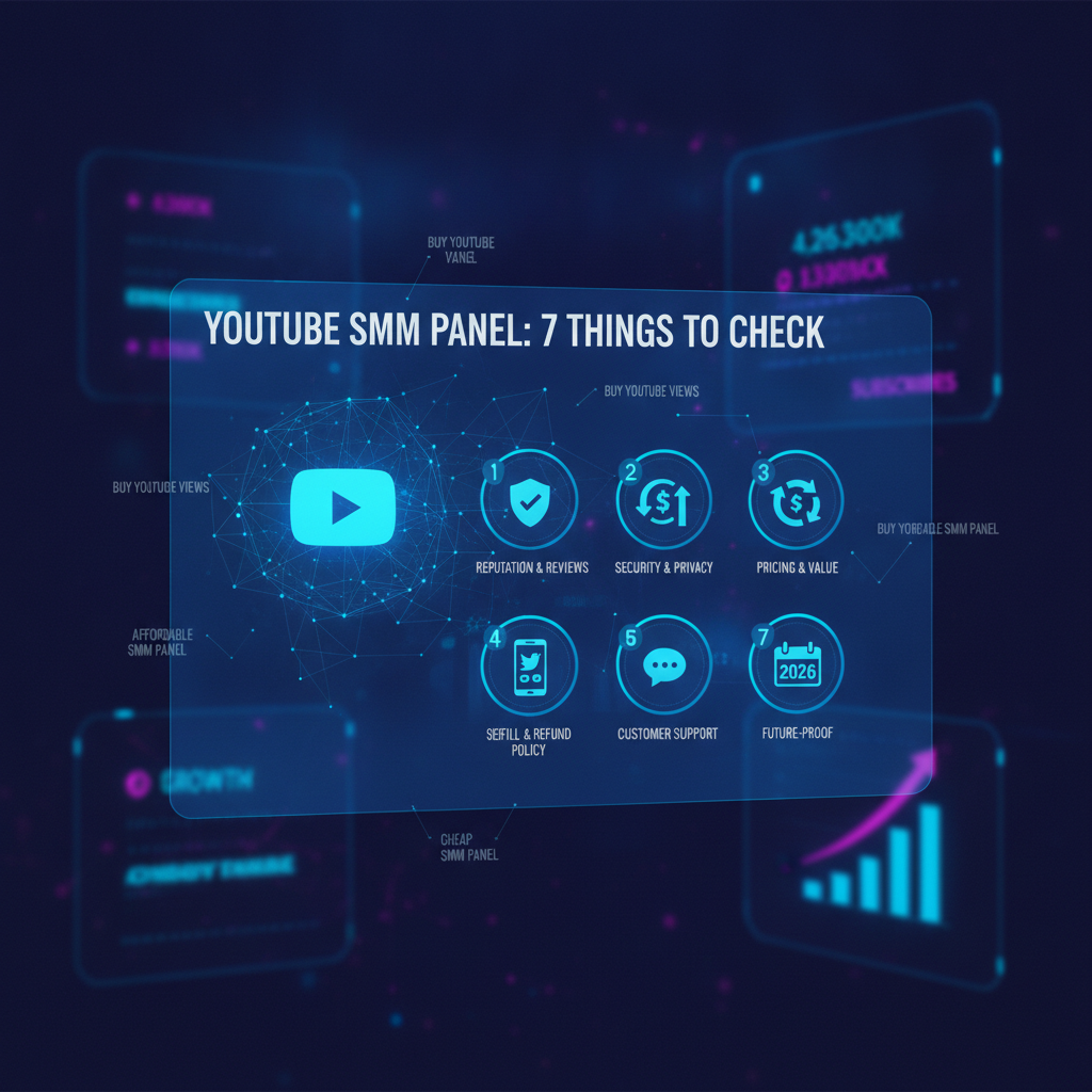 YouTube SMM Panel: 7 Things to Check Before Buying in 2026