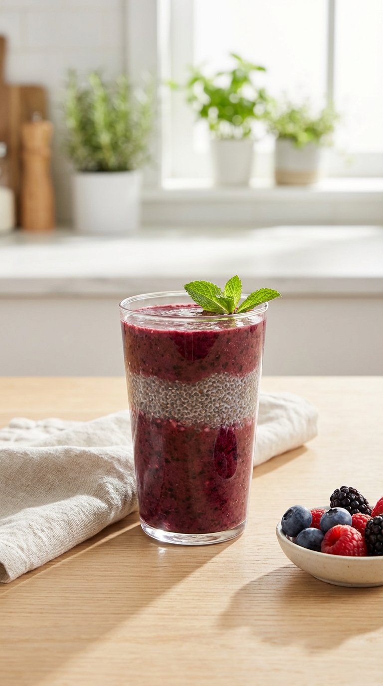 Mixed Berry Chia Seed Crush — Packed with Plant Protein