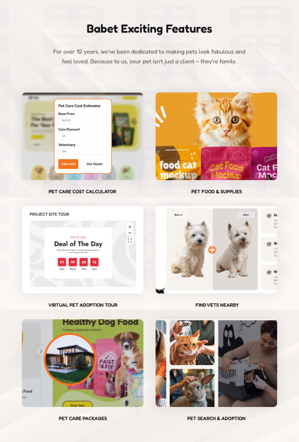 Babet - Pet Care & Shop WordPress Theme