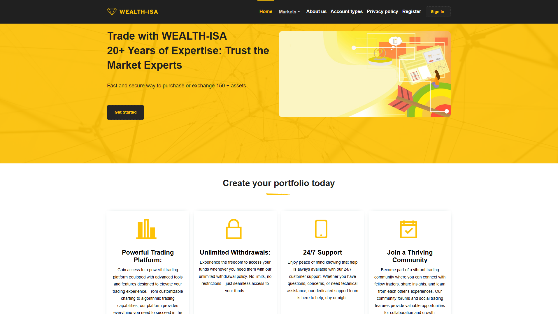 Stored capture of wealth-isa.co