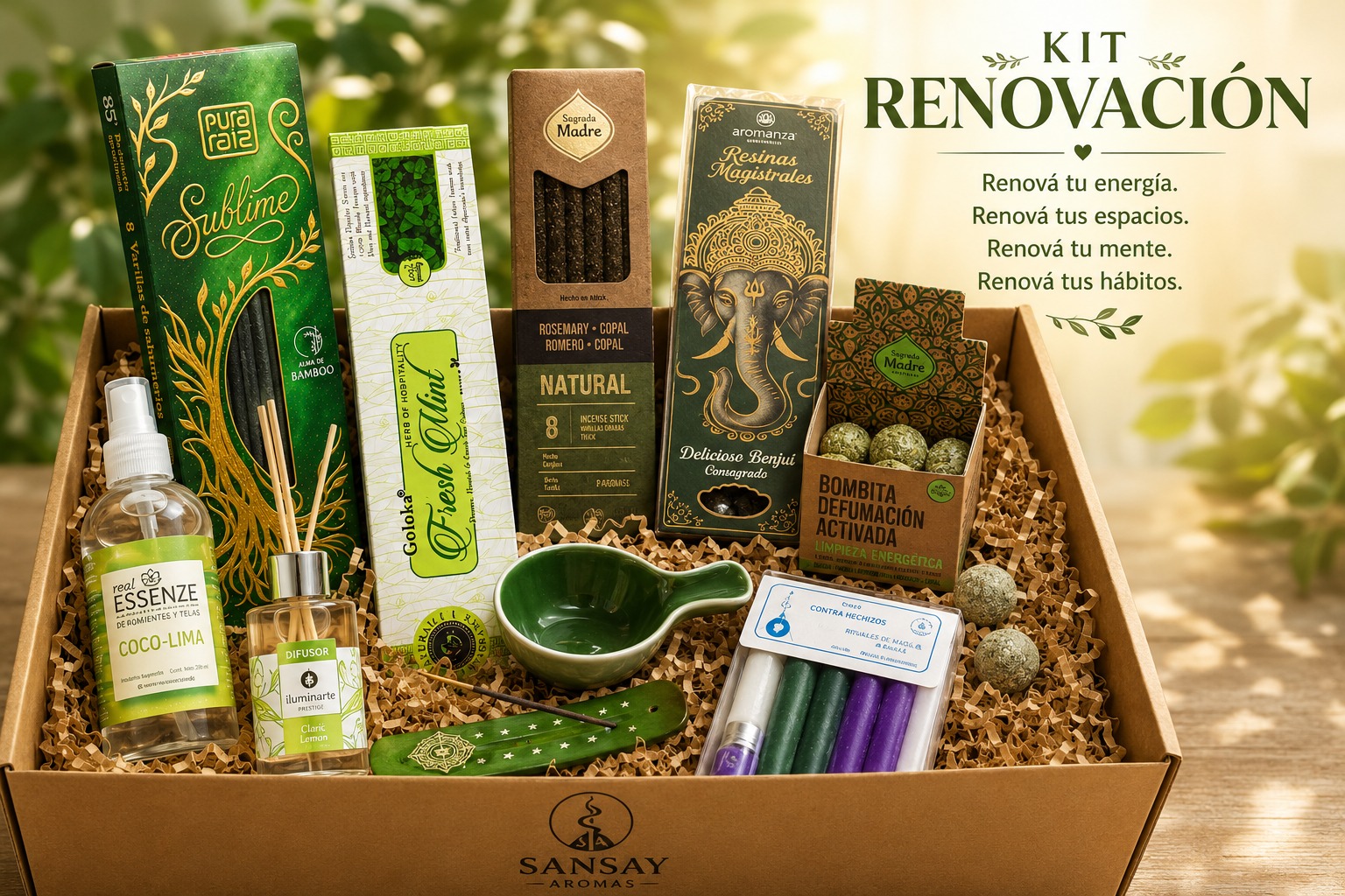 Kit Renovaci&oacute;n de Sansay Aromas