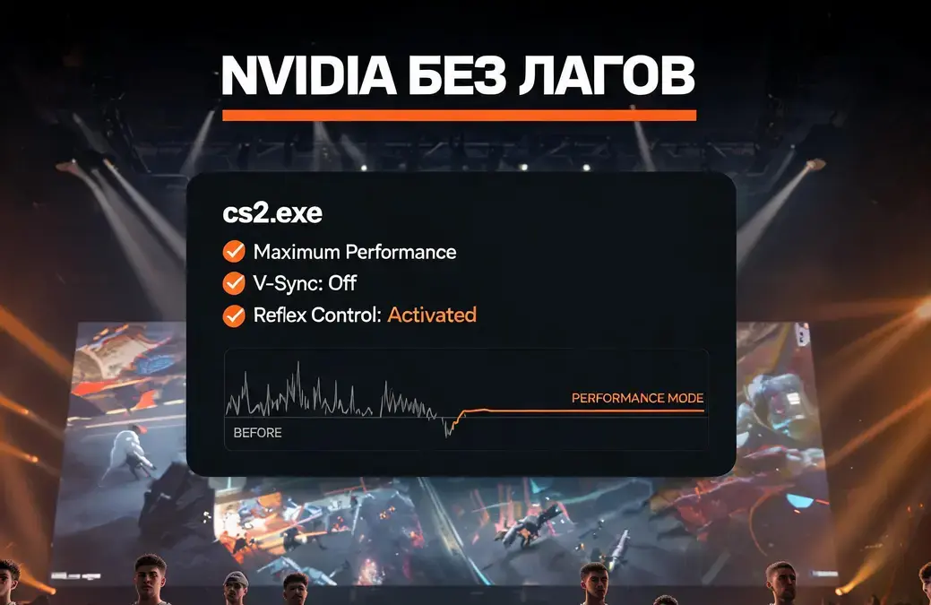 Настройки NVIDIA CS2: как поднять FPS и снизить задержку