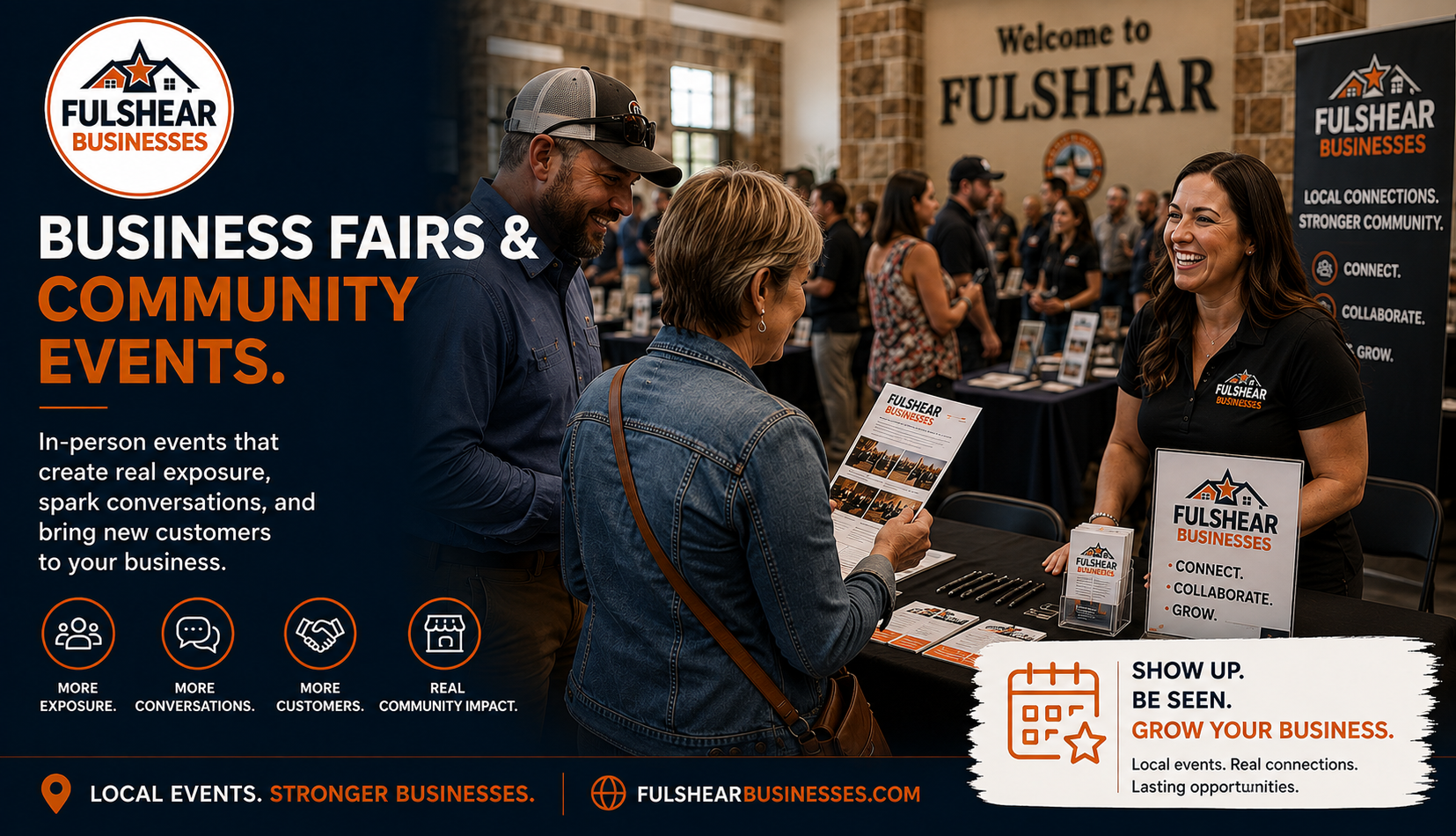 Business fairs & community events