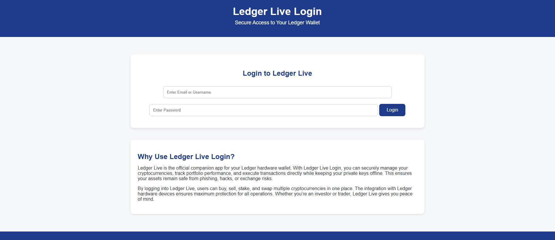 Stored screenshot of live-ledgar.pages.dev