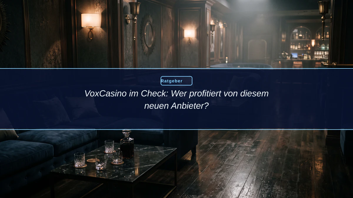 VoxCasino im Check: Wer profitiert von diesem neuen Anbieter?