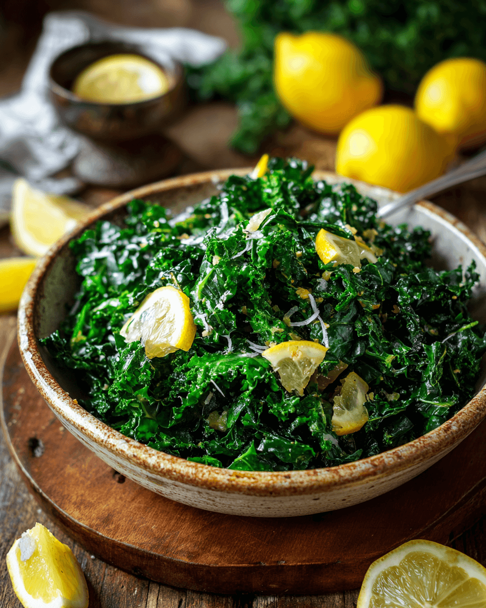 Fuel Your Hike With Refreshing Lemon-garlic Kale Salad step photo