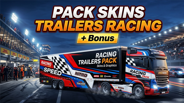Pack Skins Trailers Racing