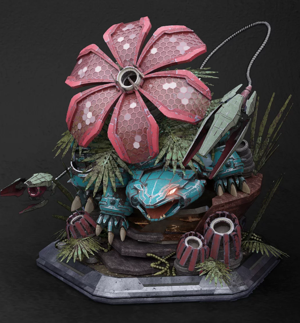 Frame-Wars-Studio-Mecha-Venusaur