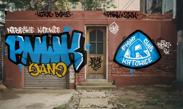Graffiti artwork by vandald