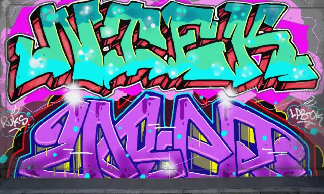 Graffiti artwork by Okeyss
