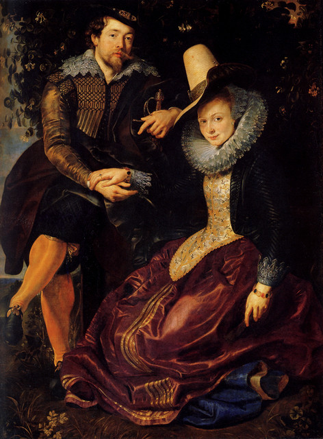 Rubens Self Portrait With Isabella Brant