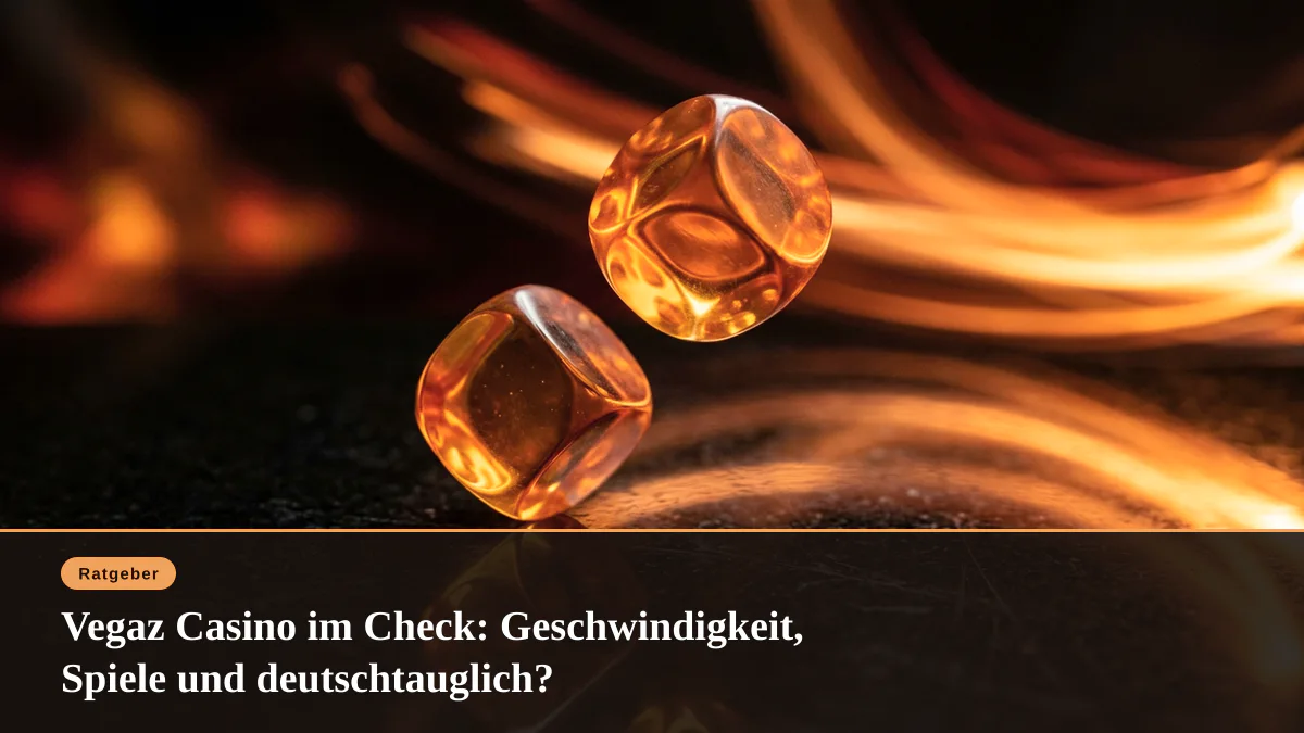 Vegaz Casino im Check: Geschwindigkeit, Spiele und deutschtauglich?