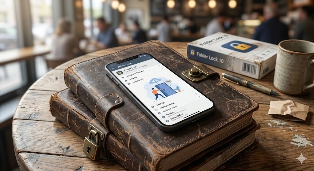 Folder Lock Mobile app security suite for iOS and Android devices