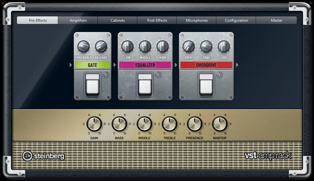Steinberg VST Amp Rack