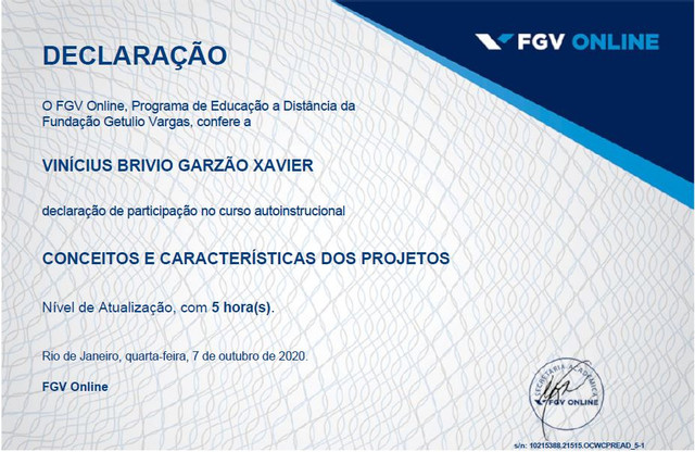 Declaracao