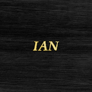 DESK SIGN IAN