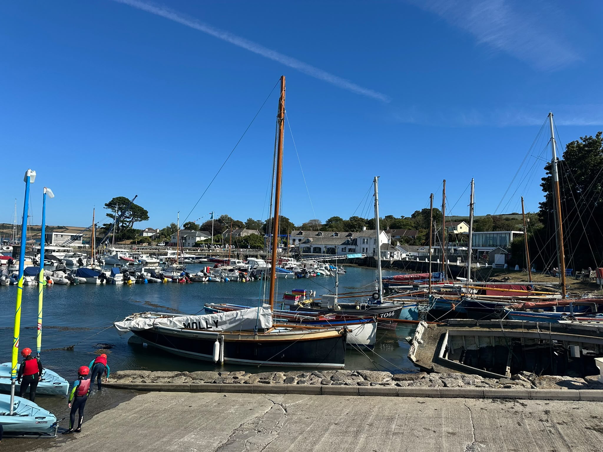 Wide Mylor panorama