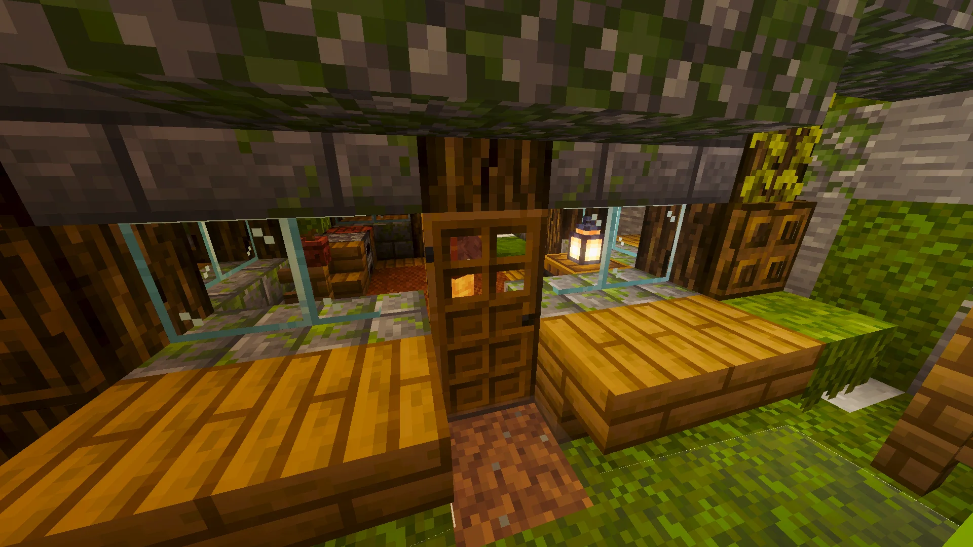 lush cave village 15