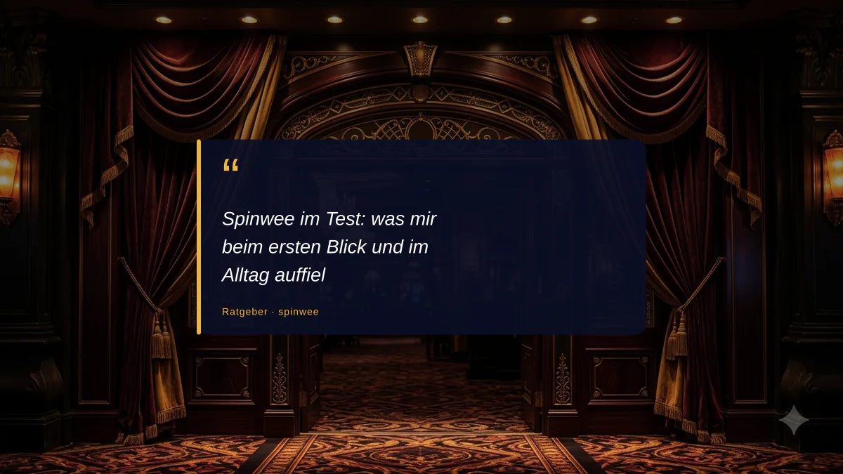 Spinwee im Test: was mir beim ersten Blick und im Alltag auffiel
