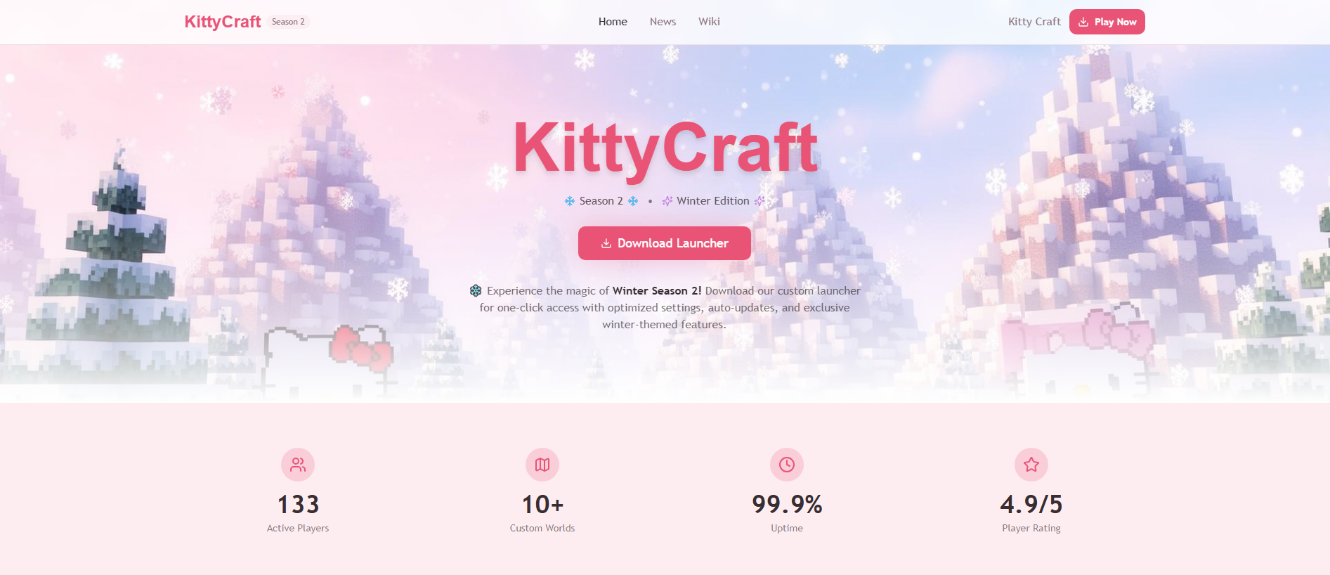 Stored capture of kittycraftsmp.com
