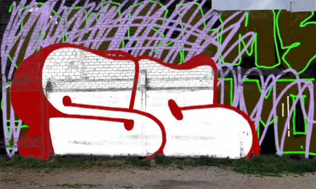 Graffiti artwork by 3OPK