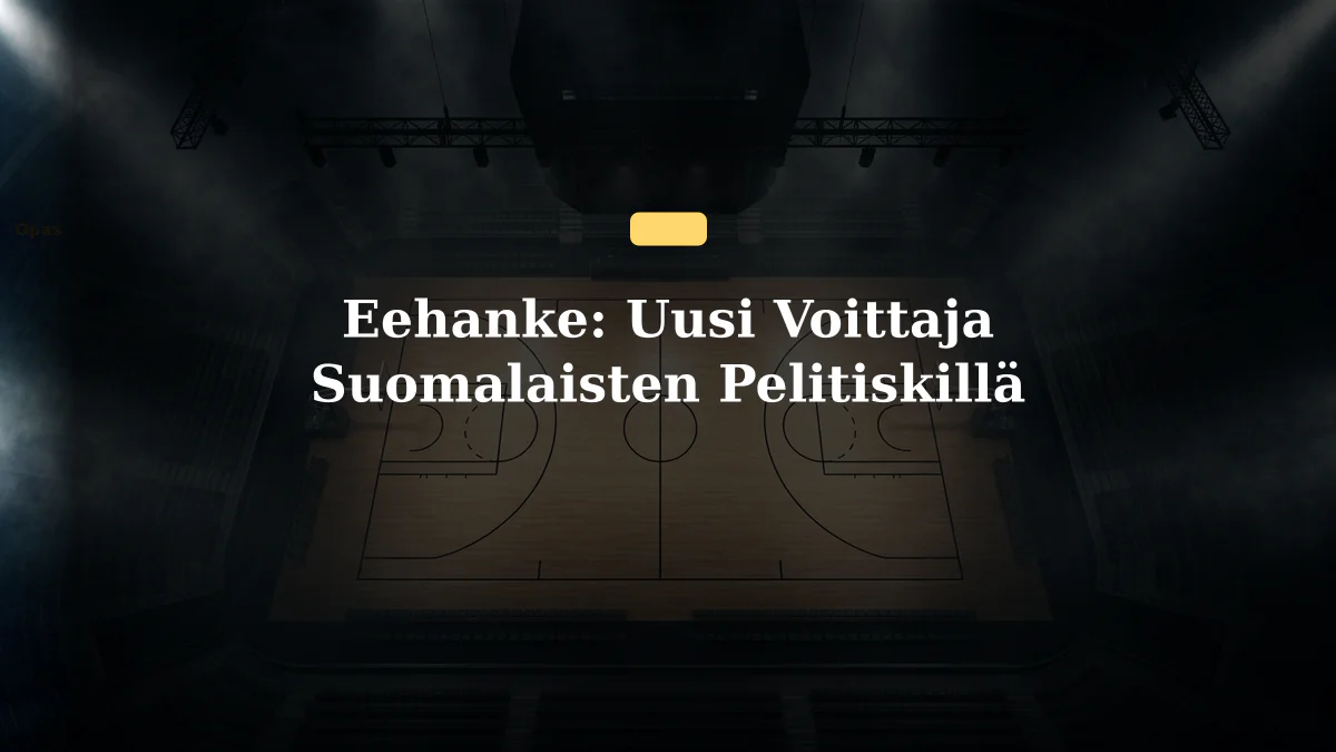 Eehanke: Uusi Voittaja Suomalaisten Pelitiskillä