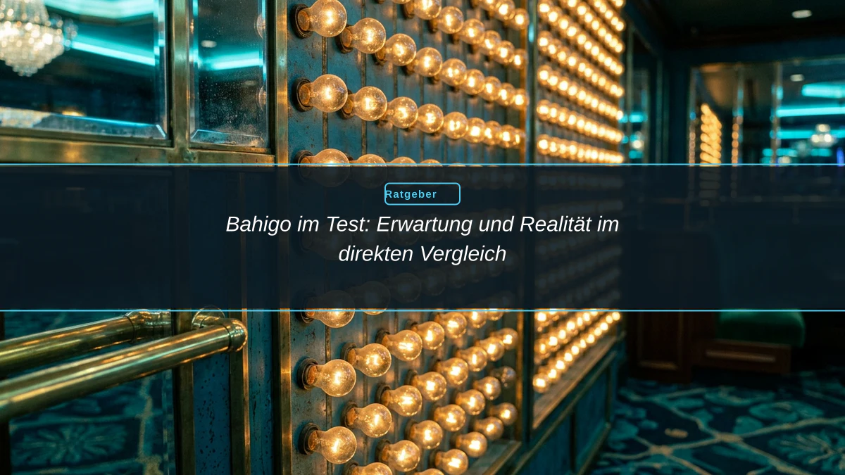 Bahigo im Test: Erwartung und Realität im direkten Vergleich