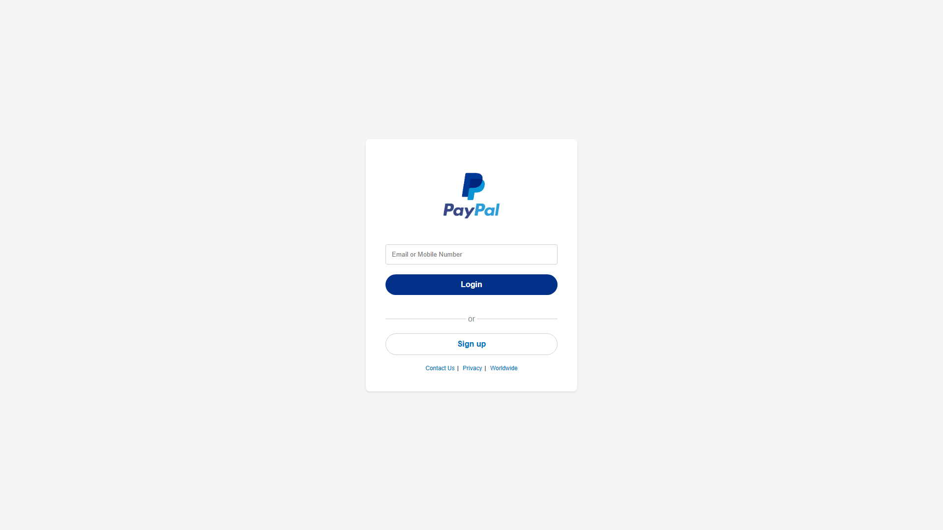 Forensic screenshot of [REDACTED] showing the phishing page layout