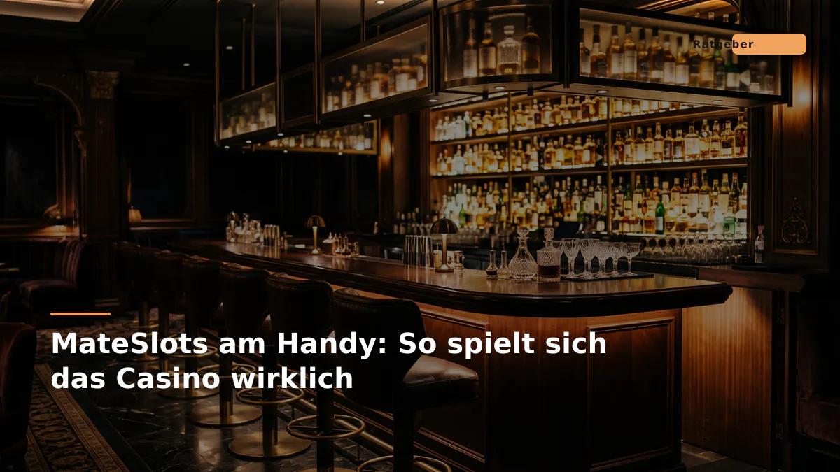 MateSlots am Handy: So spielt sich das Casino wirklich