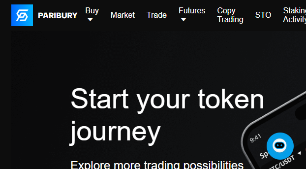Screenshot of paribury.cc