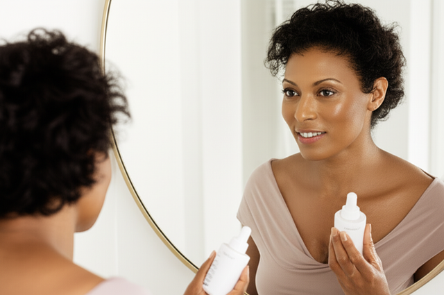 Busy mom skincare image