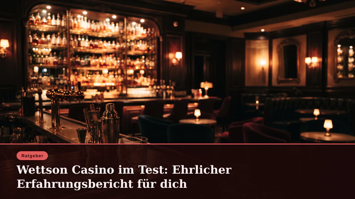 Wettson Casino im Test: Ehrlicher Erfahrungsbericht für dich