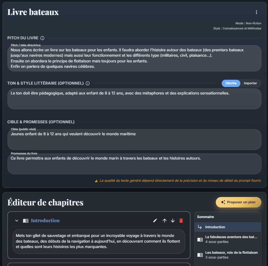 Modern office with a team working